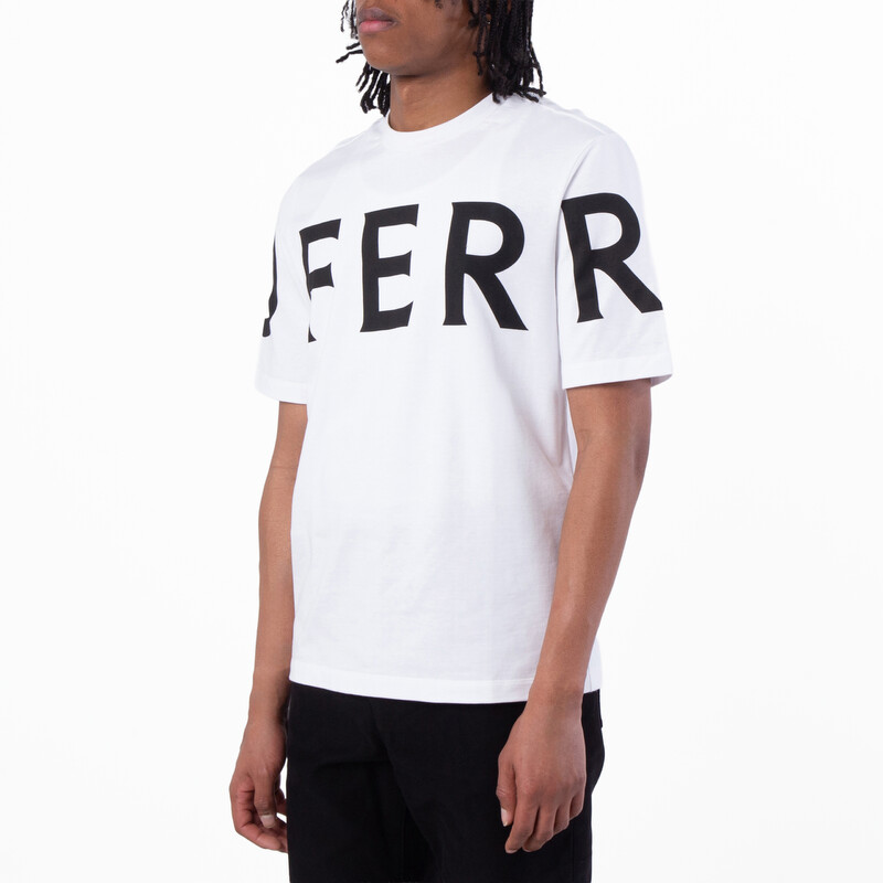 Ferragamo Short Sleeve Cotton T-Shirt, Size Small 122303 771468