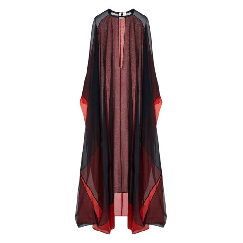 Ferragamo Transparent Organza Tunic Dress 13C577 765343 8056283369657 -  Clothing, Salvatore Ferragamo - Jomashop