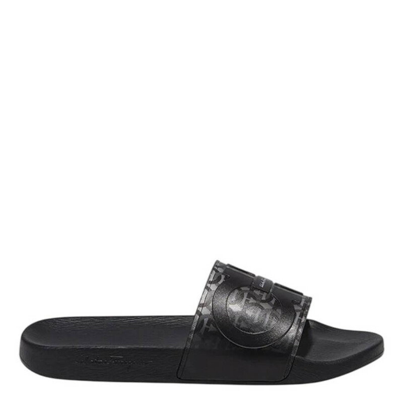 Ferragamo Transparent PVC Gancini Slides, Size 6 02C307  display picture 2