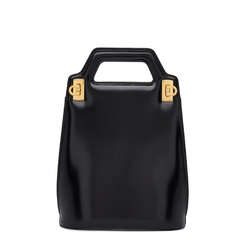 Ferragamo Wanda Mini Top Handle Leather Bag 213494 762502