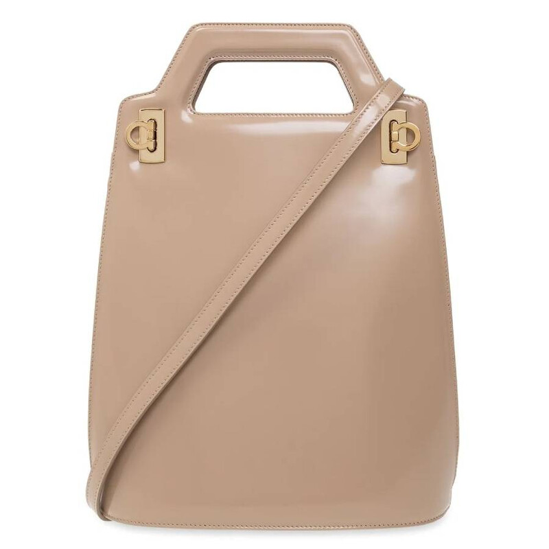 【美品】Salvatore Ferragamo スウェード　ショルダーバッグ 中古・古着通販】Salvatore Ferragamo (サルヴァトーレ フェラガモ