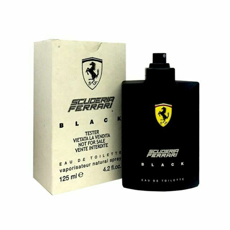 Ferrari Men's Scuderia Ferrari Black EDT Spray 4.2 oz (Tester