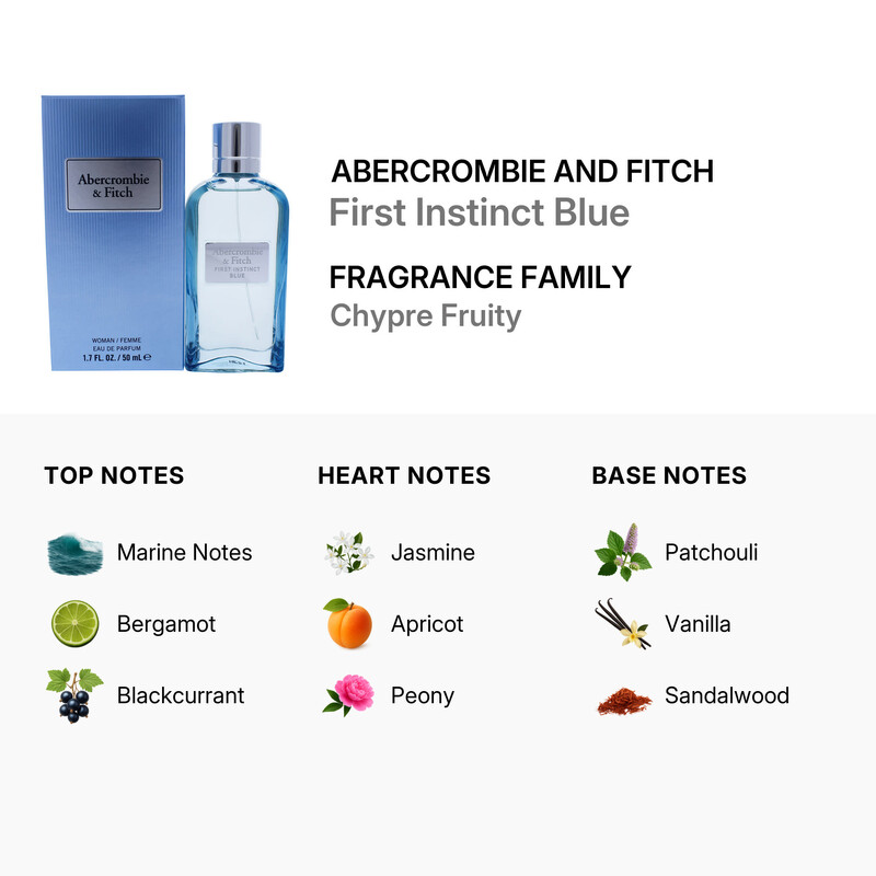 Abercrombie And Fitch First Instinct Blue by Abercrombie and Fitch