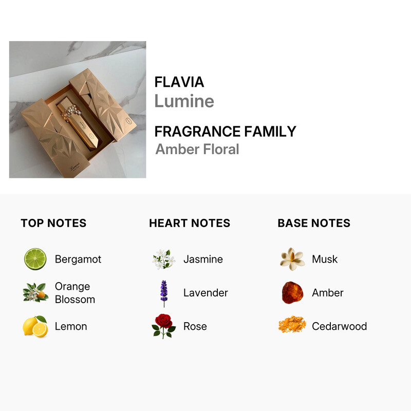 Flavia Ladies Lumine EDP Spray 3.4 oz Fragrances 6294015182811