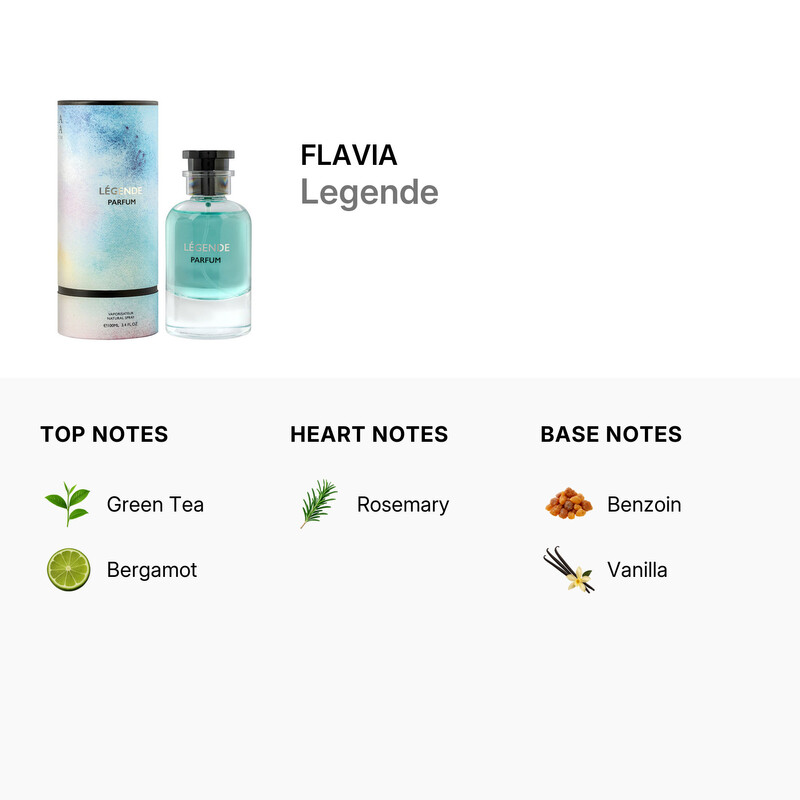 Flavia Unisex Legende EDP Spray 3.4 oz Fragrances 6295199806050