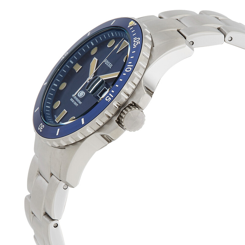 Fossil blue watch es-9899 FOSSIL Blue 100 Meters Tachymeter Men main image 4