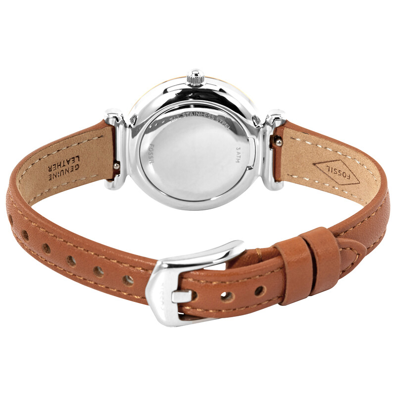 Fossil Carlie Mini Quartz Mother of Pearl Dial Ladies Watch  display picture 2