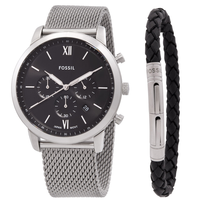 Fossil Chronograph Quartz Black Dial Men