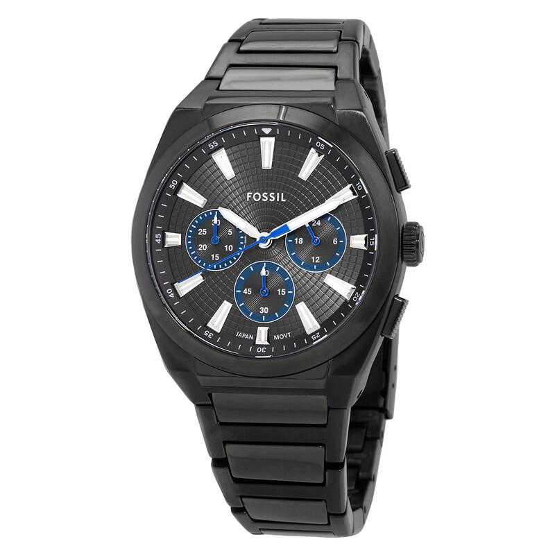 Fossil Everett Chronograph Quartz Grey Dial Men's Watch FS6107