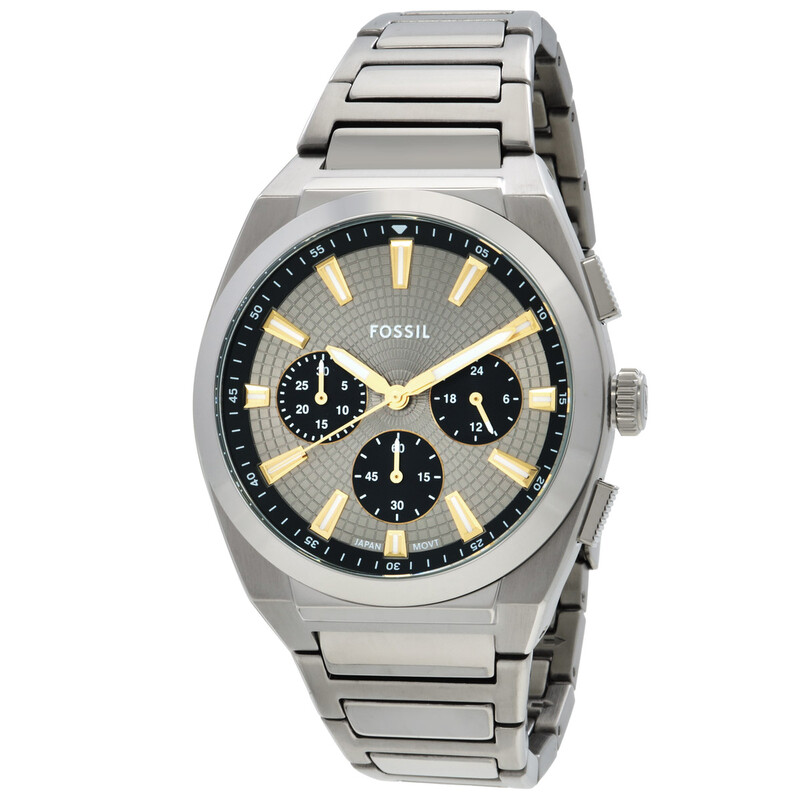 Fossil Everett Chronograph Quartz Grey Dial Men