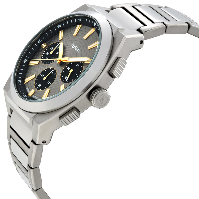 Fossil Everett Chronograph Quartz Grey Dial Men