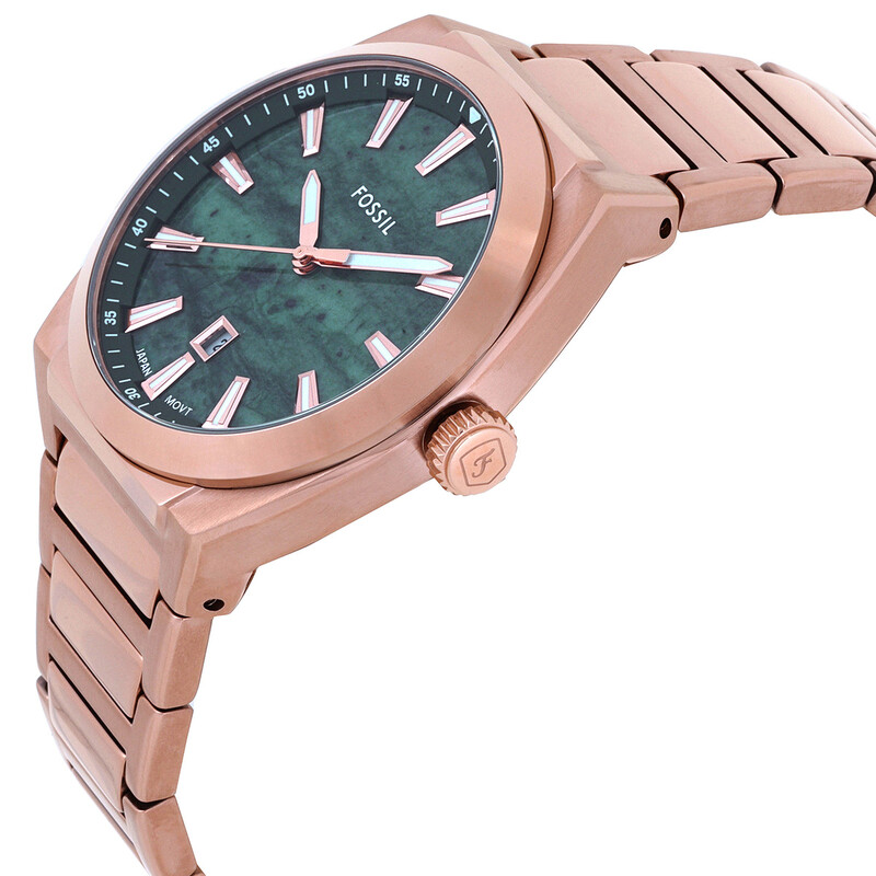 Fossil Everett Quartz Green Dial Men's Watch FS6074 796483661837