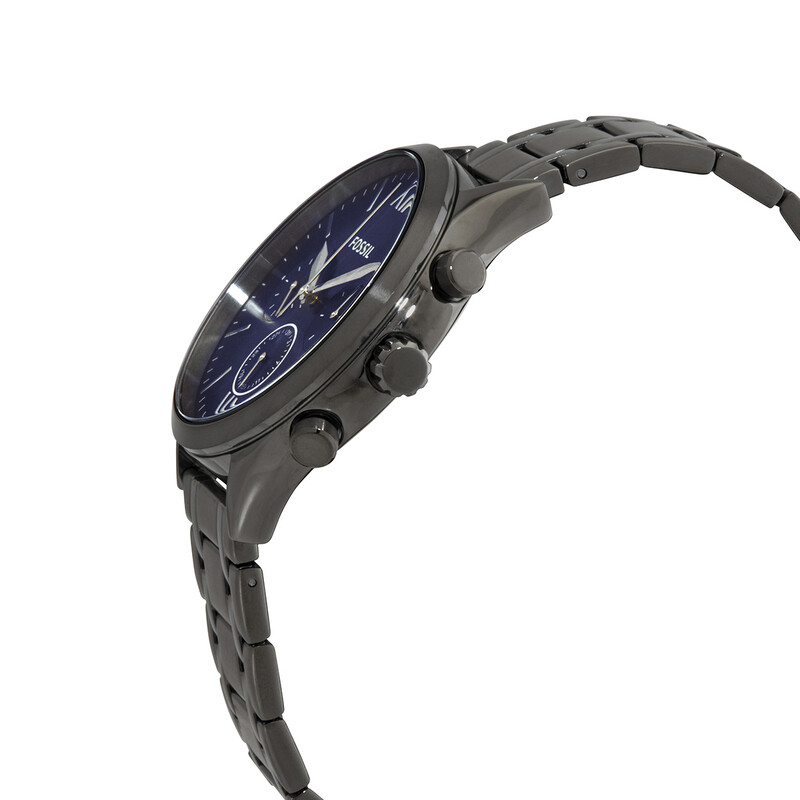 Fossil Fenmore Chronograph Quartz Blue Dial Men's Watch BQ2401