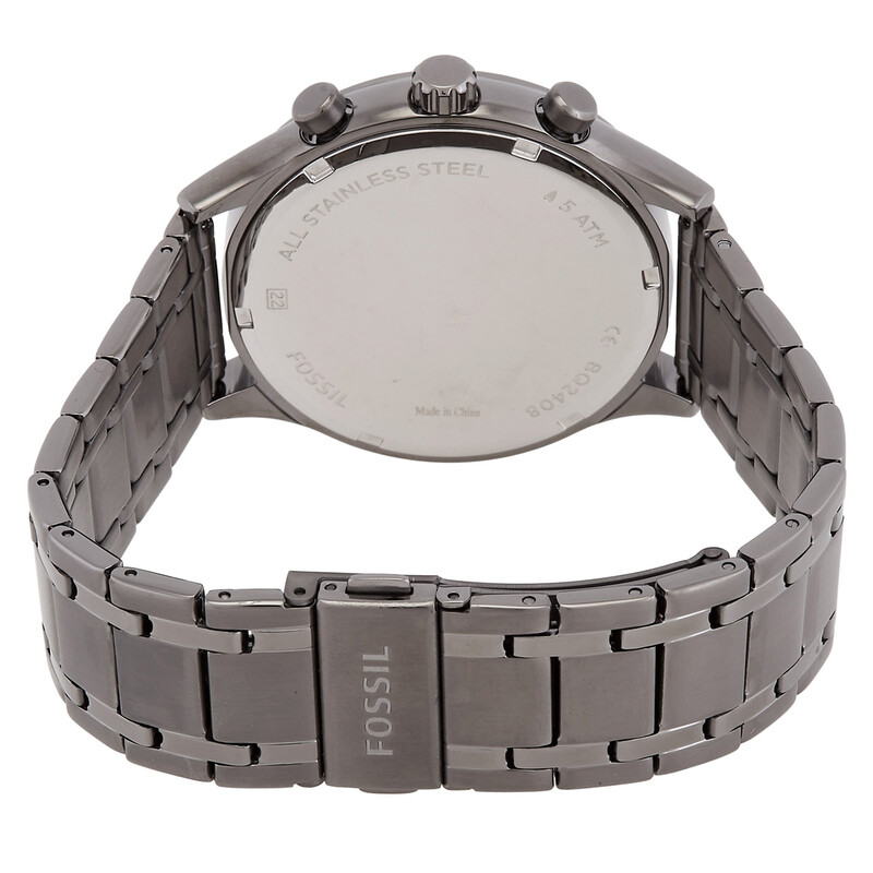 Fossil Fenmore Multifunction Quartz Black Dial Men's Watch BQ2408