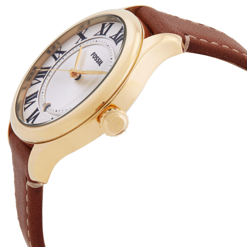 Fossil Gilmore Quartz Silver Dial Ladies Watch ES5397 796483676145 ...