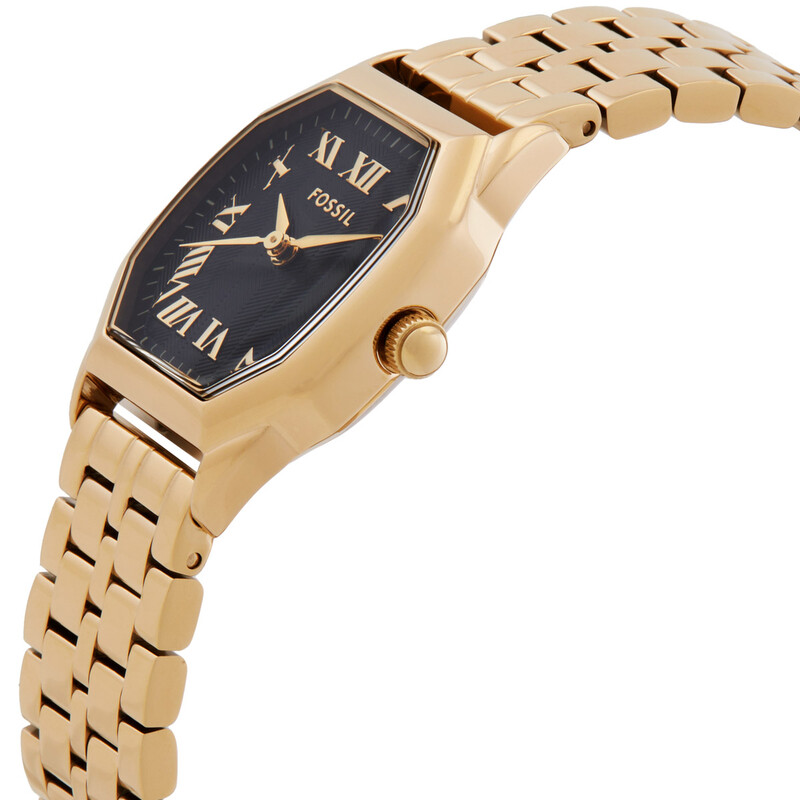 NWT Fossil Harlow Quartz Black Dial Ladies Watch Fossil Women main image 3