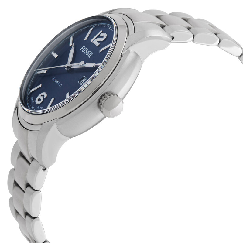 Fossil Heritage Automatic Blue Dial Men's Watch ME3244