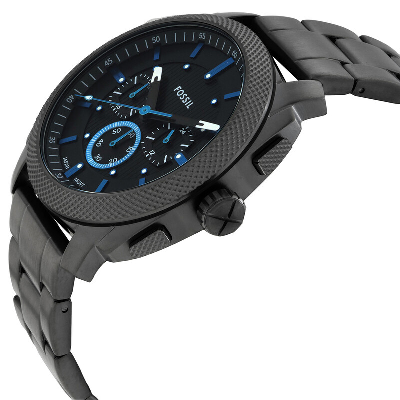 Fossil Machine Chronograph Quartz Black Dial Men's Watch FS6098