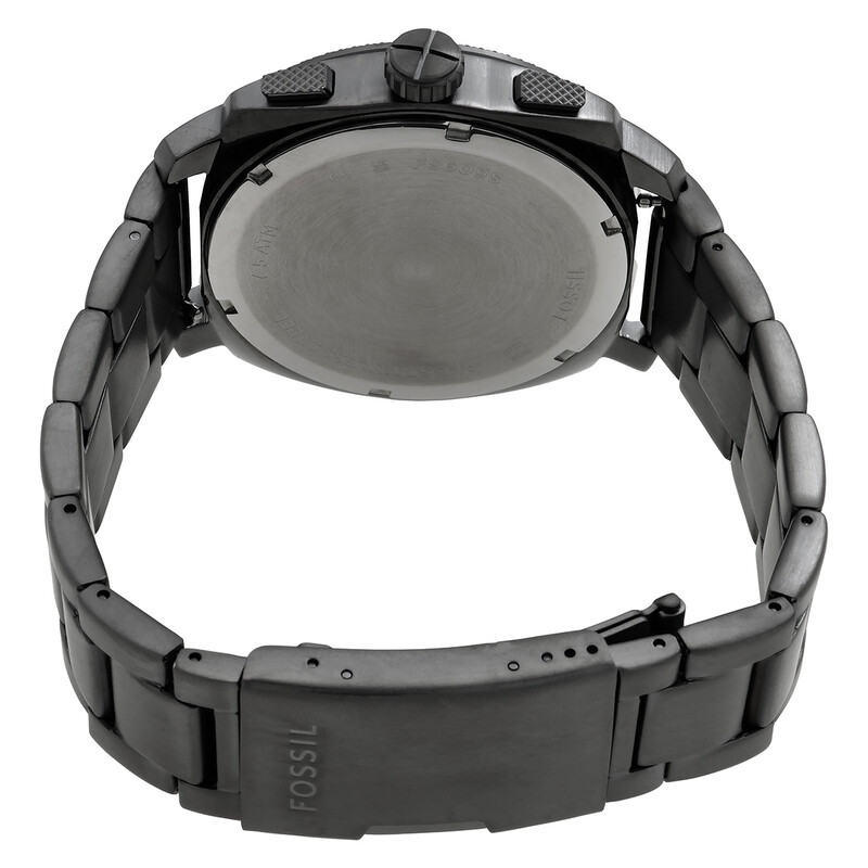 Fossil Machine Chronograph Quartz Black Dial Men's Watch FS6098