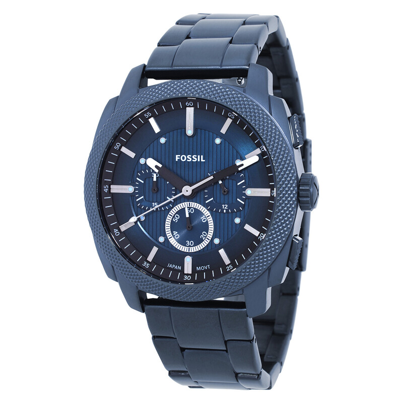 analog watch fossil q men's machine