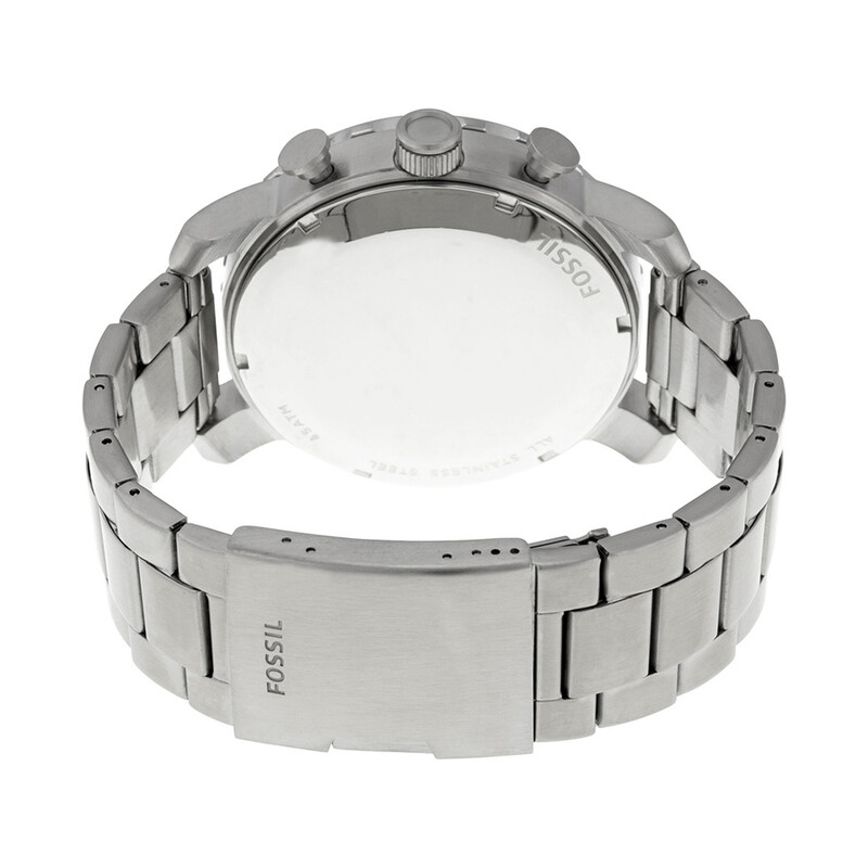 Fossil Nate Chronograph Black Dial Men's Watch JR1353 691464876159