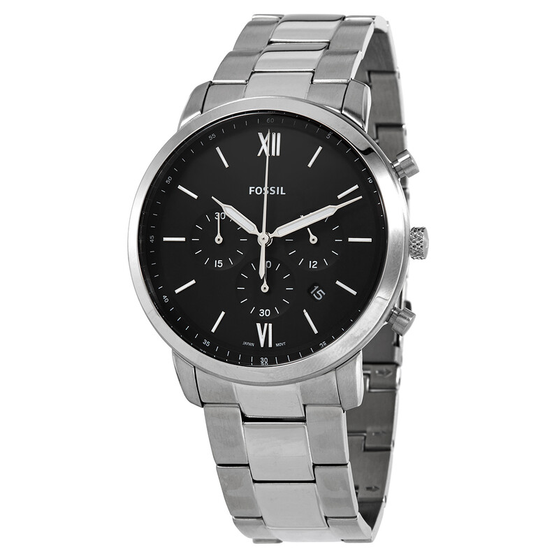 NWT Fossil Neutra Chronograph Quartz Black Dial Men\'s Watch fossil-neutra-chronograph-  main image 4