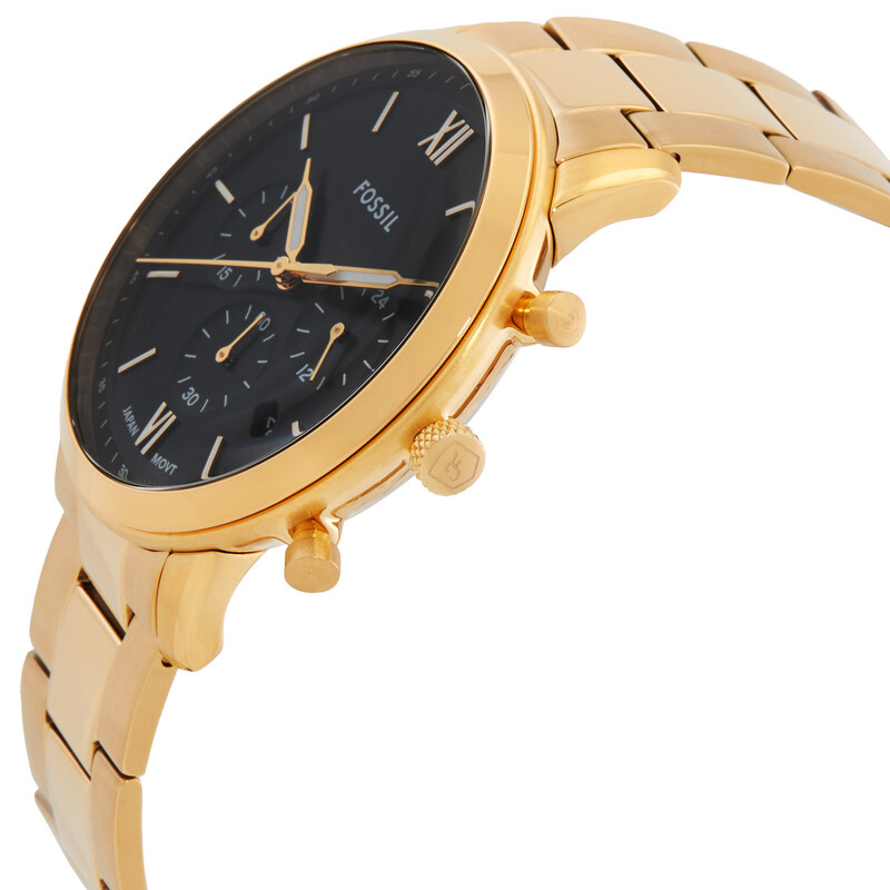 Fossil Neutra Chronograph Quartz Black Dial Men's Watch FS6093