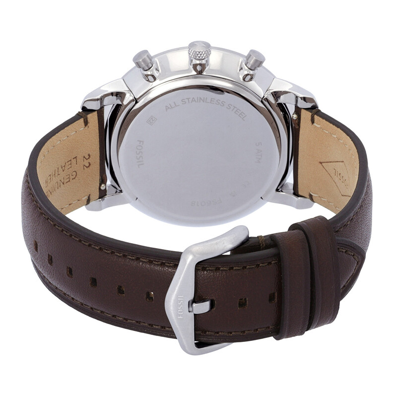 Fossil Neutra Chronograph Quartz Blue Dial Men's Watch and Bracelet Box ...