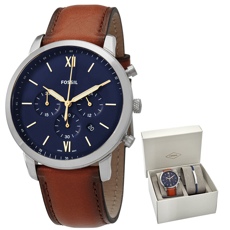 Fossil Neutra Chronograph Quartz Blue Dial Men