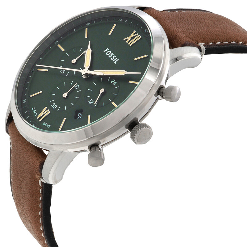 Fossil Neutra Chronograph Quartz Green Dial Men's Watch FS5963