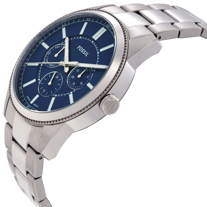 NWT Fossil Pearson Multifunction Quartz Blue Dial Men\'s Watch Amazon.com: Fossil Men main image 3