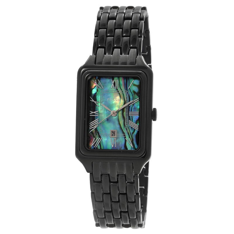 NWT Fossil Raquel Quartz Black Dial Ladies Watch Fossil Women main image 3