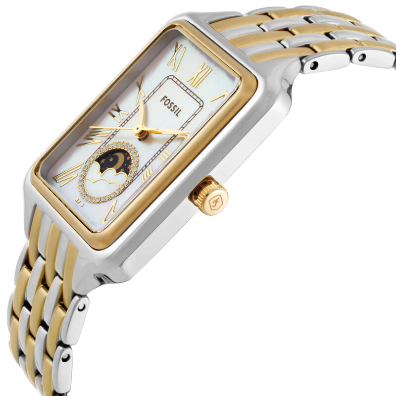 NWT Fossil Raquel Quartz White Dial Ladies Watch Rare Fossil Raquel Quartz White Dial  main image 2