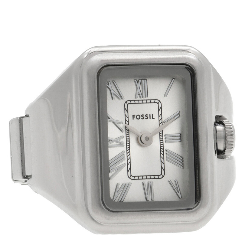 Fossil Raquel Watch Ring Quartz Silver Dial Ladies Watch  display picture 1