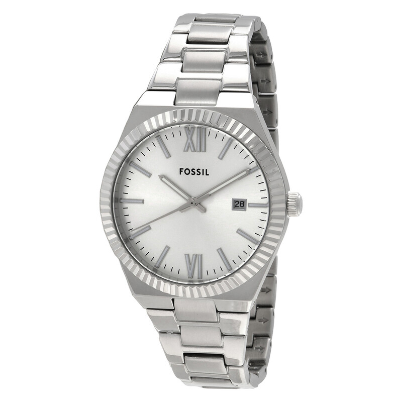Fossil Scarlette Quartz Silver Dial Ladies Watch ES5300 796483622197 ...