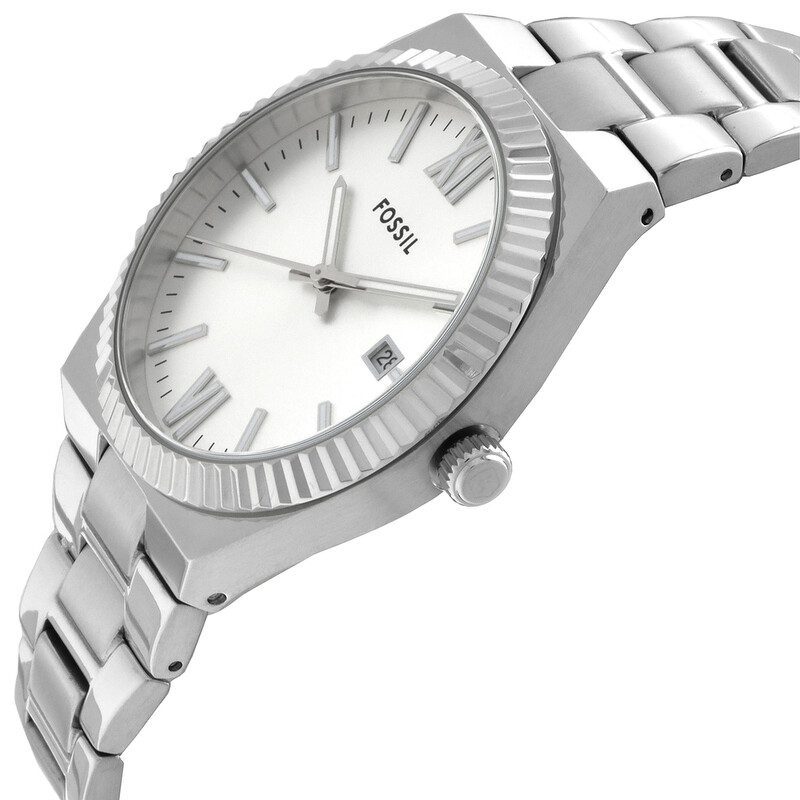 Fossil Scarlette Quartz Silver Dial Ladies Watch ES5300 796483622197 ...