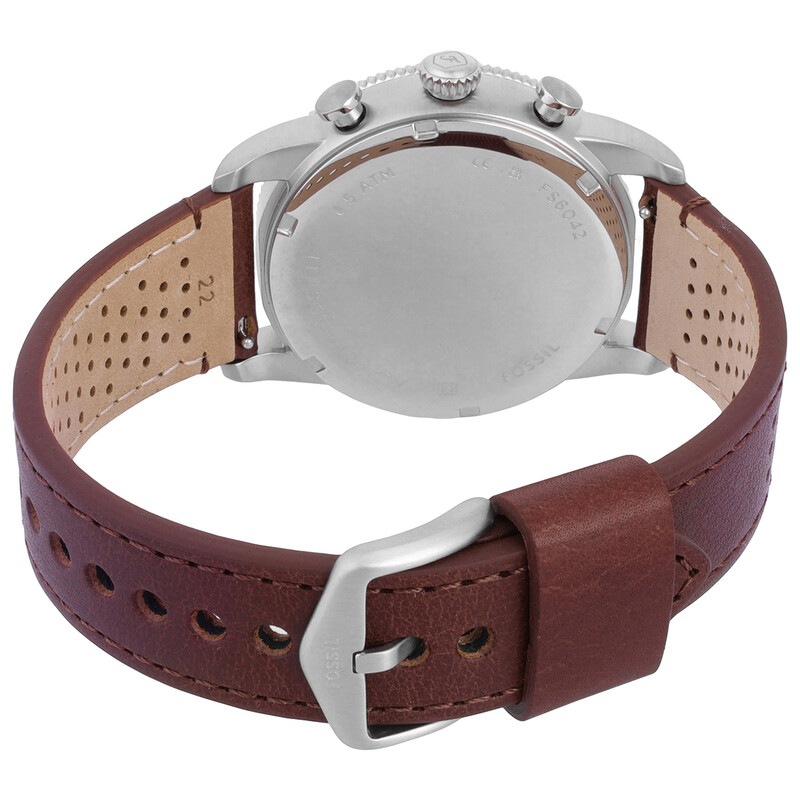 Fossil Sport Tourer Chronograph Quartz White Dial Men display picture 2