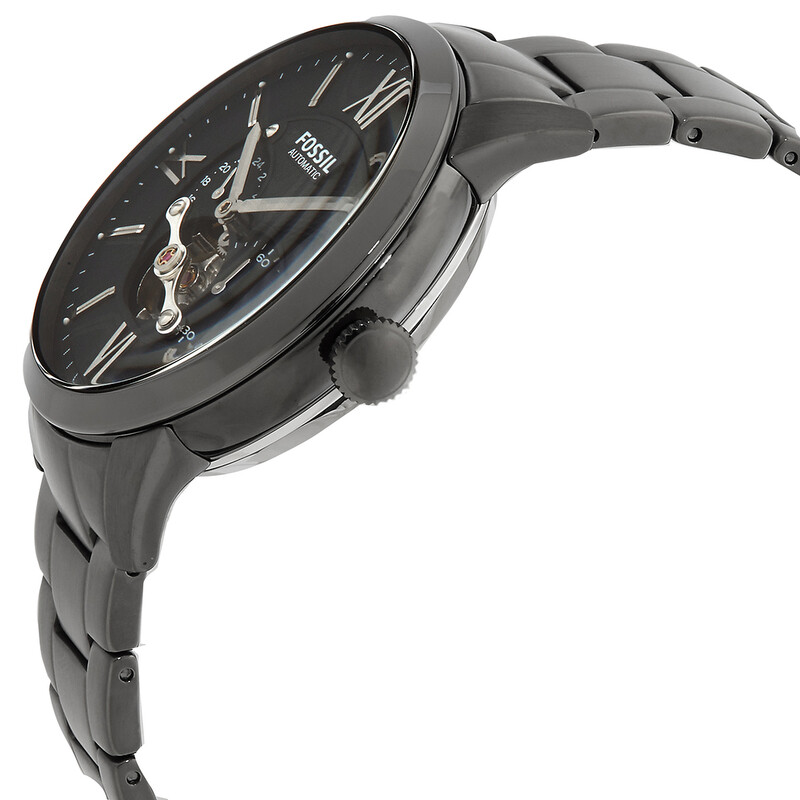 Fossil Townsman Auto Automatic Black Dial Men display picture 1