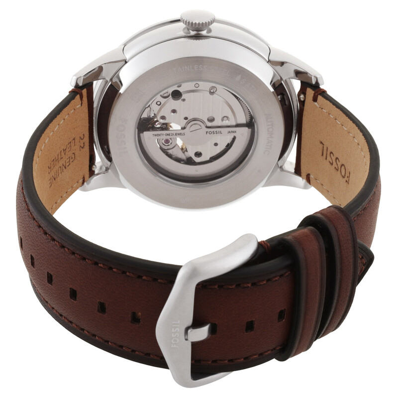 Fossil Townsman Automatic Cream Dial Men's Watch ME3266 796483667822 ...