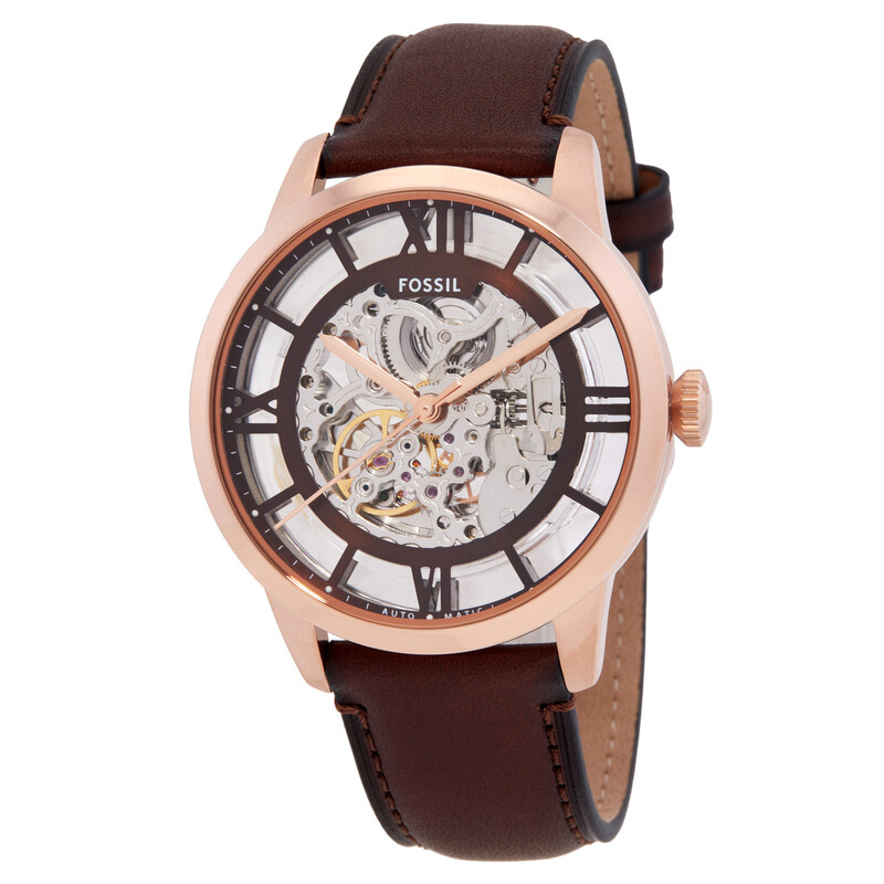 Fossil Townsman Automatic Skeleton Dial Men's Watch ME3259