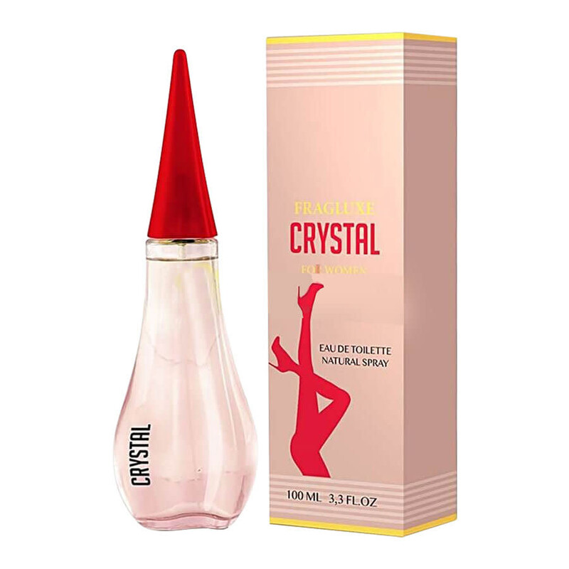 Fragluxe Ladies Crystal Women EDT Spray 3.4 oz Fragrances 5425039221168