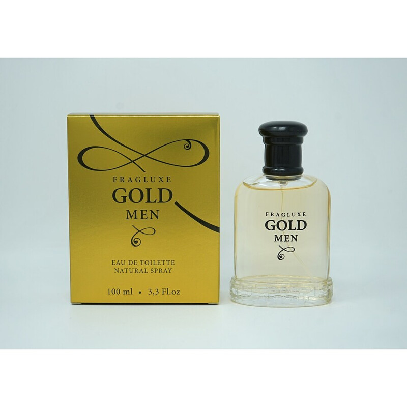 Fragluxe Men's Gold EDT Spray 3.3 oz Fragrances 5425039222592