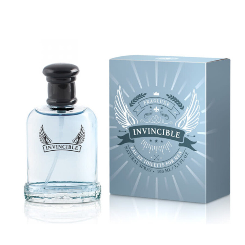 Fragluxe Men's Invincible EDT Spray 3.3 oz Fragrances 5425039222608