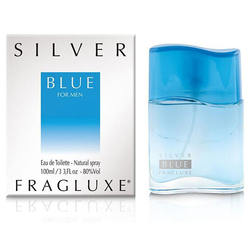 Fragluxe Men's Silver Blue EDT Spray 3.4 oz Fragrances 5425017731580