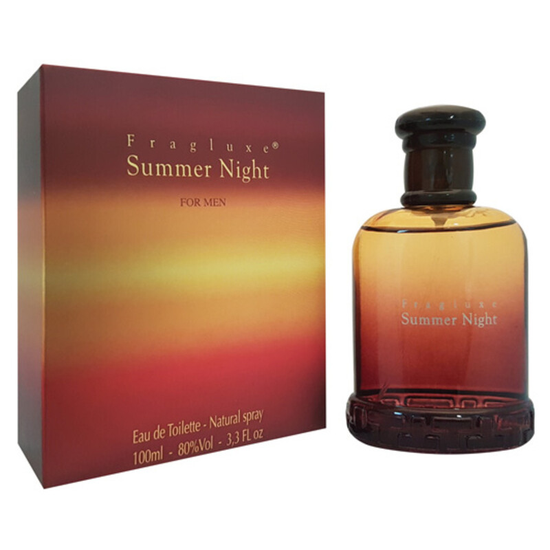 Fragluxe Men's Summer Night EDT Spray 3.4 oz Fragrances 5425017731733