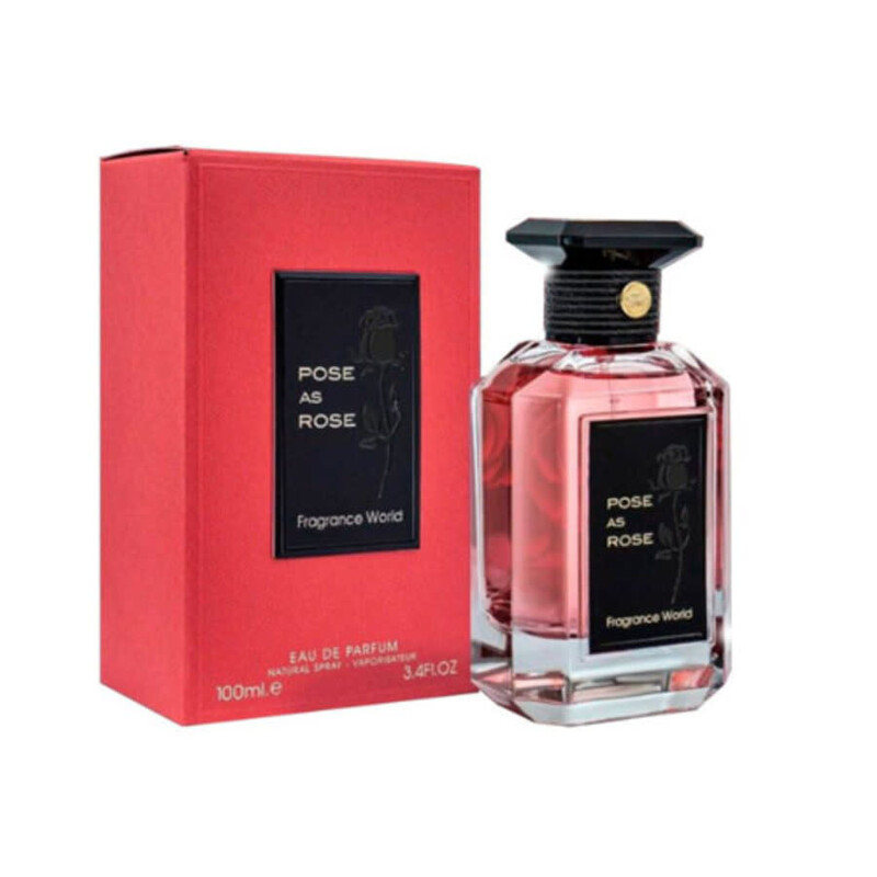 Fragrance World Ladies Pose As Rose EDP Spray 3.38 oz Fragrances