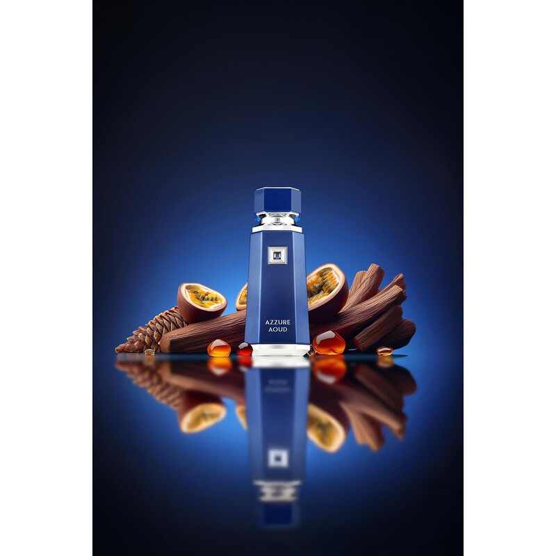 Fragrance World Men's Azzure Aoud EDP Spray 3.4 oz Fragrances