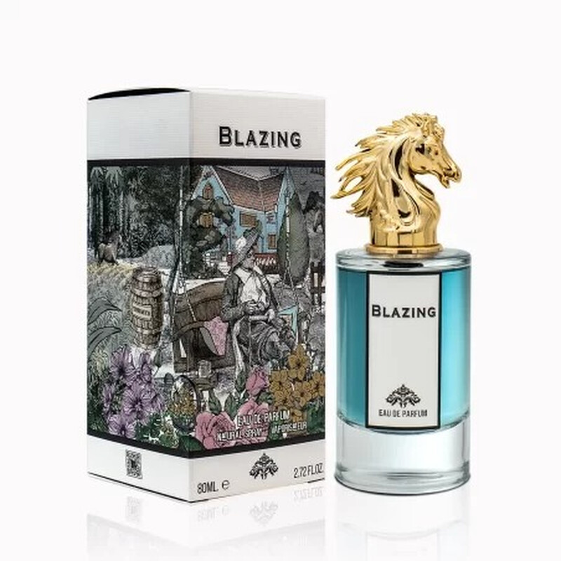 Fragrance World Men's Blazing EDP Spray 2.7 oz Fragrances 6290360371245