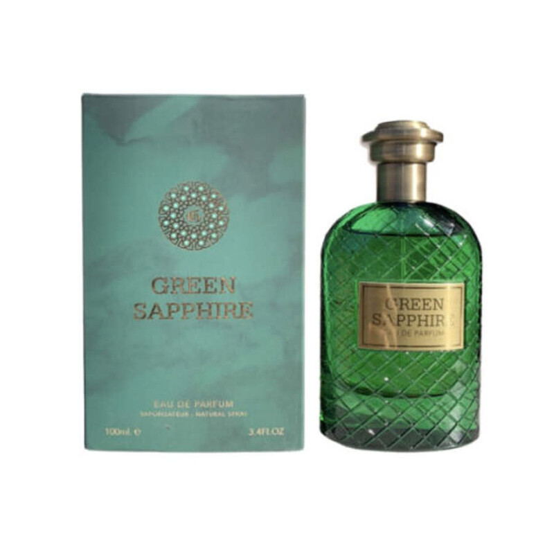 Fragrance World Men's Green Sapphire EDP Spray 3.38 oz Fragrances