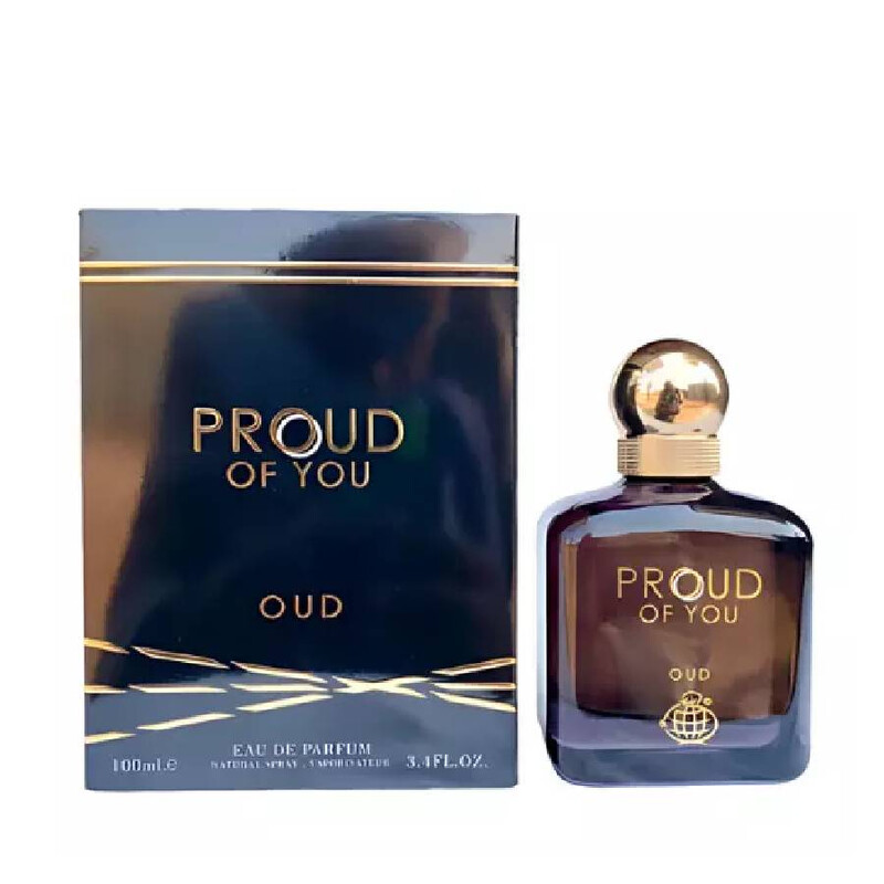 Fragrance World Men's Proud of You Oud EDP Spray 3.4 oz Fragrances
